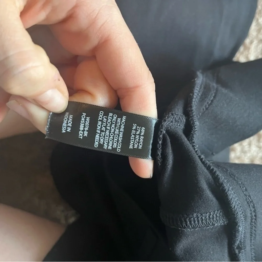 Betabrand black versatile pants